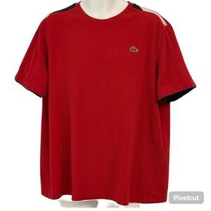 Vintage Lacoste Sport Short Sleeve Shirt. Tag says 3X but measures like XL.